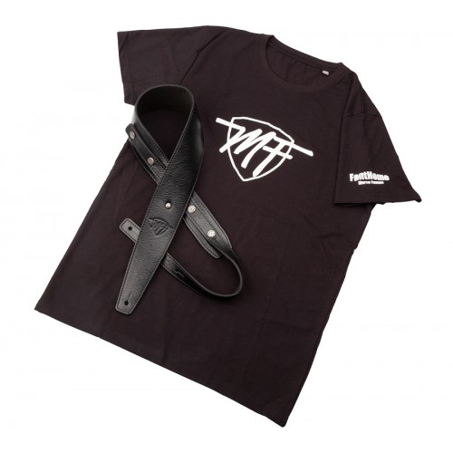 Gift Box MF Marco Fanton - Signature Marco Fanton BS Core Nero 7 cm e T-Shirt MF Marco Fanton