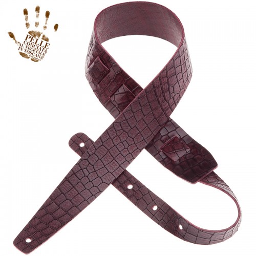 Holes HC Embossed Cocco Bordeaux 6 cm